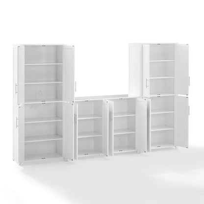 Savannah 3-Piece Sideboard And Pantry Set - Sideboard & 2 Pantries