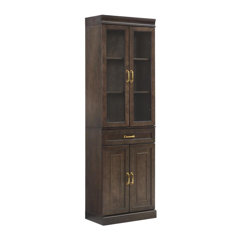 Stanton Glass Door Kitchen Storage Pantry Cabinet
