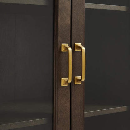 Stanton Glass Door Kitchen Storage Pantry Cabinet