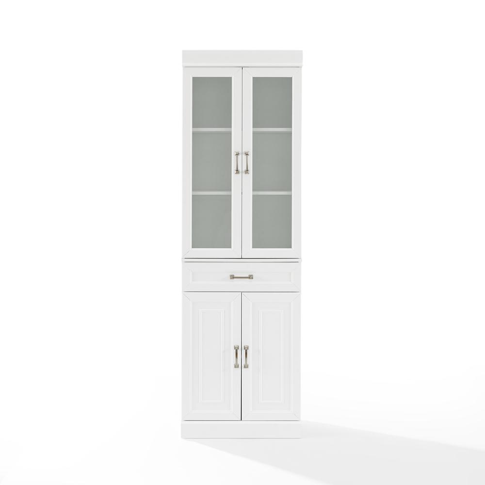 Stanton Glass Door Kitchen Storage Pantry Cabinet