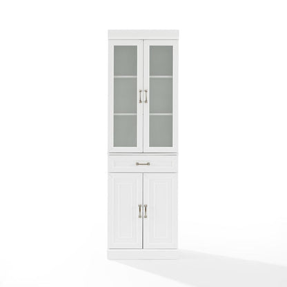 Stanton Glass Door Kitchen Storage Pantry Cabinet
