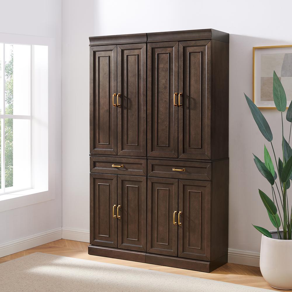 Stanton 2-Piece Kitchen Storage Pantry Cabinet Set - 2 Pantries