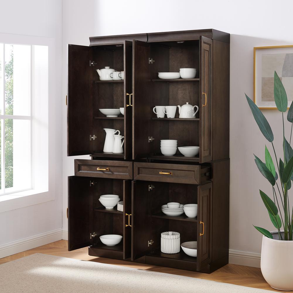 Stanton 2-Piece Kitchen Storage Pantry Cabinet Set - 2 Pantries