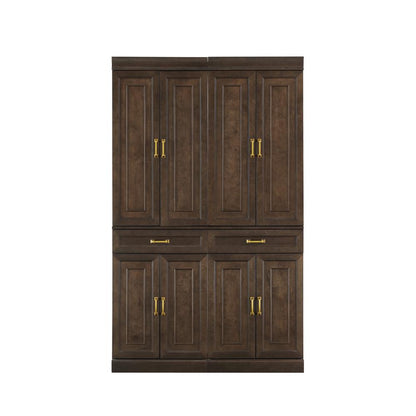 Stanton 2-Piece Kitchen Storage Pantry Cabinet Set - 2 Pantries