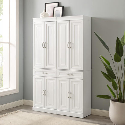 Stanton 2-Piece Kitchen Storage Pantry Cabinet Set - 2 Pantries