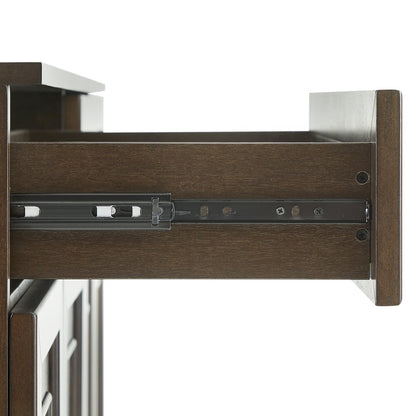 Stanton 3-Piece Sideboard And Glass Door Pantry Set - Sideboard & 2 Pantries
