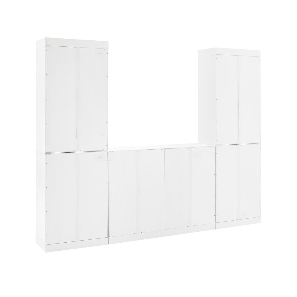 Stanton 3-Piece Sideboard And Glass Door Pantry Set - Sideboard & 2 Pantries