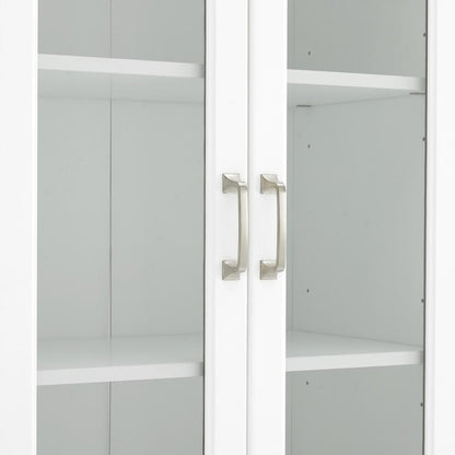 Stanton 3-Piece Sideboard And Glass Door Pantry Set - Sideboard & 2 Pantries