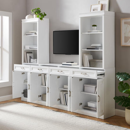 Stanton 3-Piece Sideboard And Storage Bookcase Set - Sideboard & 2 Bookcases