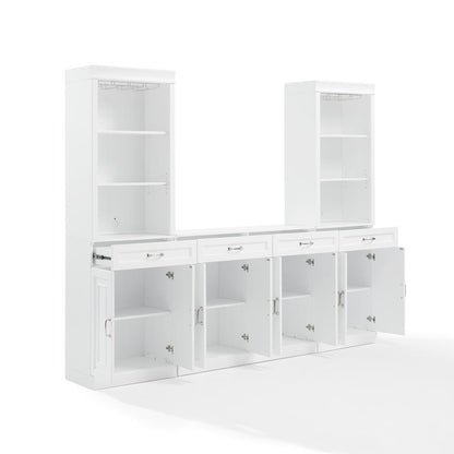Stanton 3-Piece Sideboard And Bar Cabinet Set - Sideboard & 2 Bar Cabinets