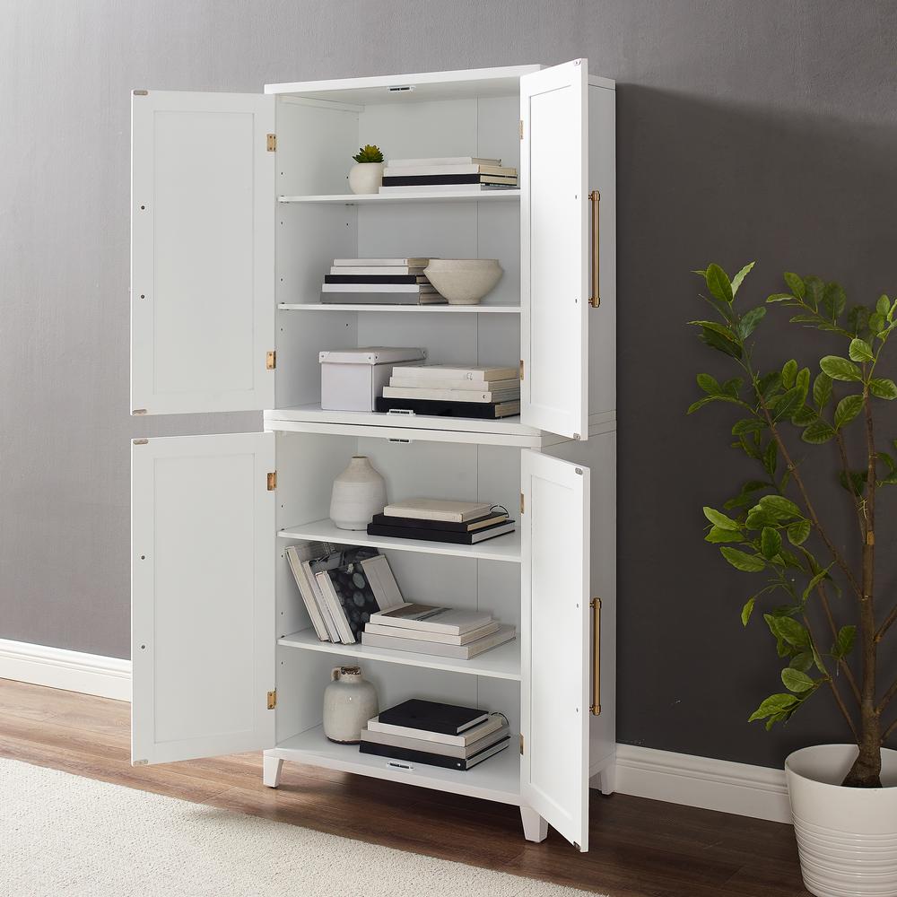 Roarke Kitchen Pantry Storage Cabinet