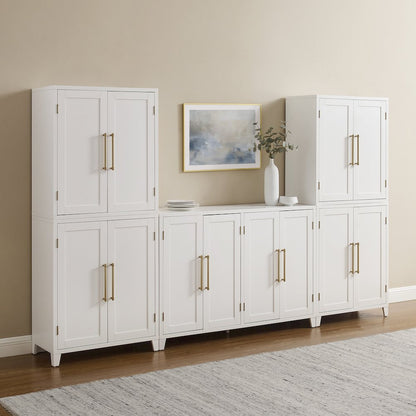Roarke 3-Piece Sideboard And Pantry Set - Sideboard & 2 Pantries