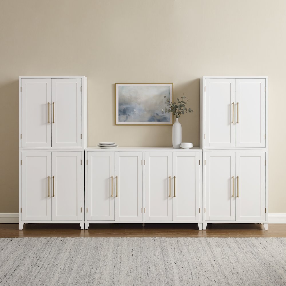 Roarke 3-Piece Sideboard And Pantry Set - Sideboard & 2 Pantries