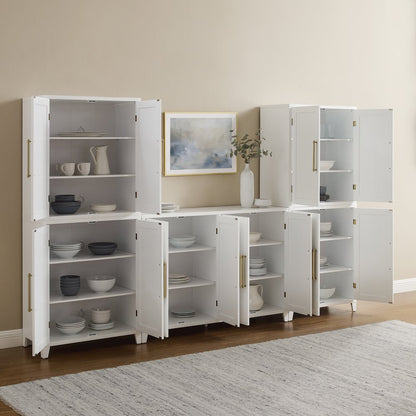 Roarke 3-Piece Sideboard And Pantry Set - Sideboard & 2 Pantries