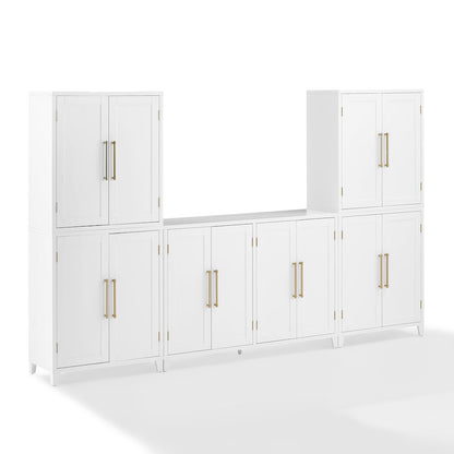 Roarke 3-Piece Sideboard And Pantry Set - Sideboard & 2 Pantries