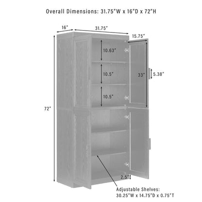 Essen Kitchen Pantry Storage Cabinet