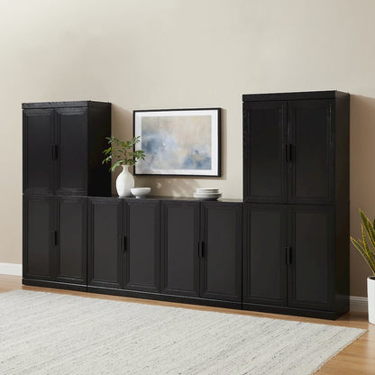 Essen 3-Piece Sideboard And Pantry Set - Sideboard & 2 Pantries