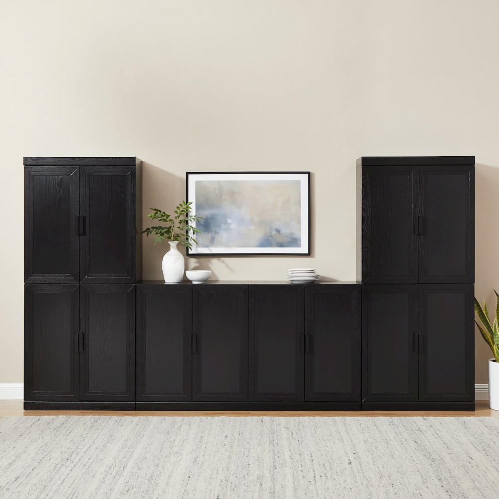 Essen 3-Piece Sideboard And Pantry Set - Sideboard & 2 Pantries