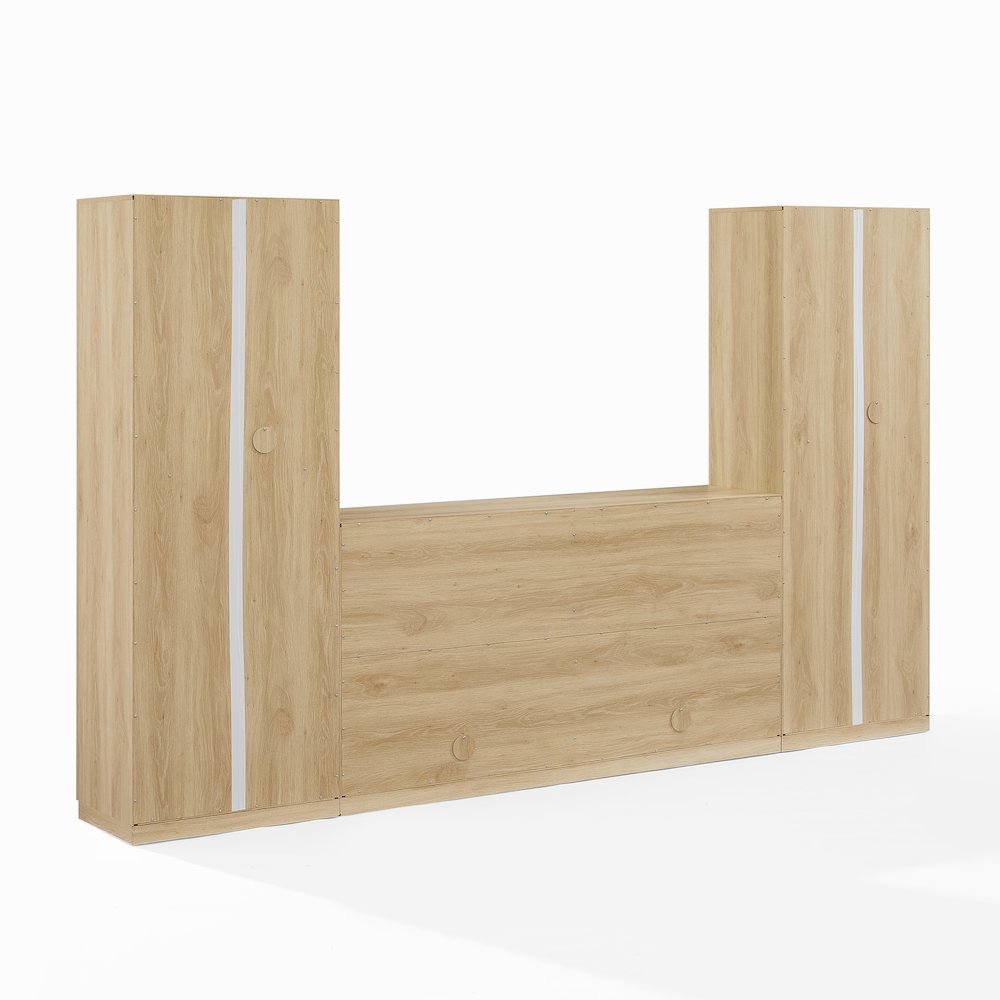 Isla 3-Piece Sideboard And Pantry Set - Sideboard & 2 Pantries