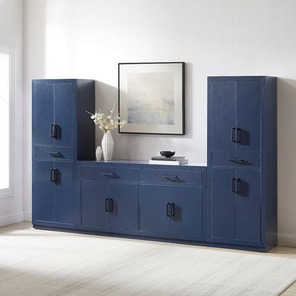 Isla 3-Piece Sideboard And Pantry Set - Sideboard & 2 Pantries