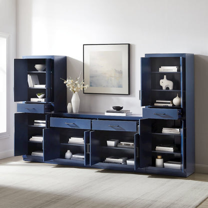 Isla 3-Piece Sideboard And Pantry Set - Sideboard & 2 Pantries