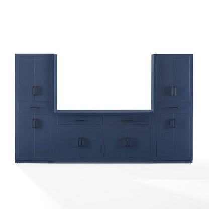 Isla 3-Piece Sideboard And Pantry Set - Sideboard & 2 Pantries
