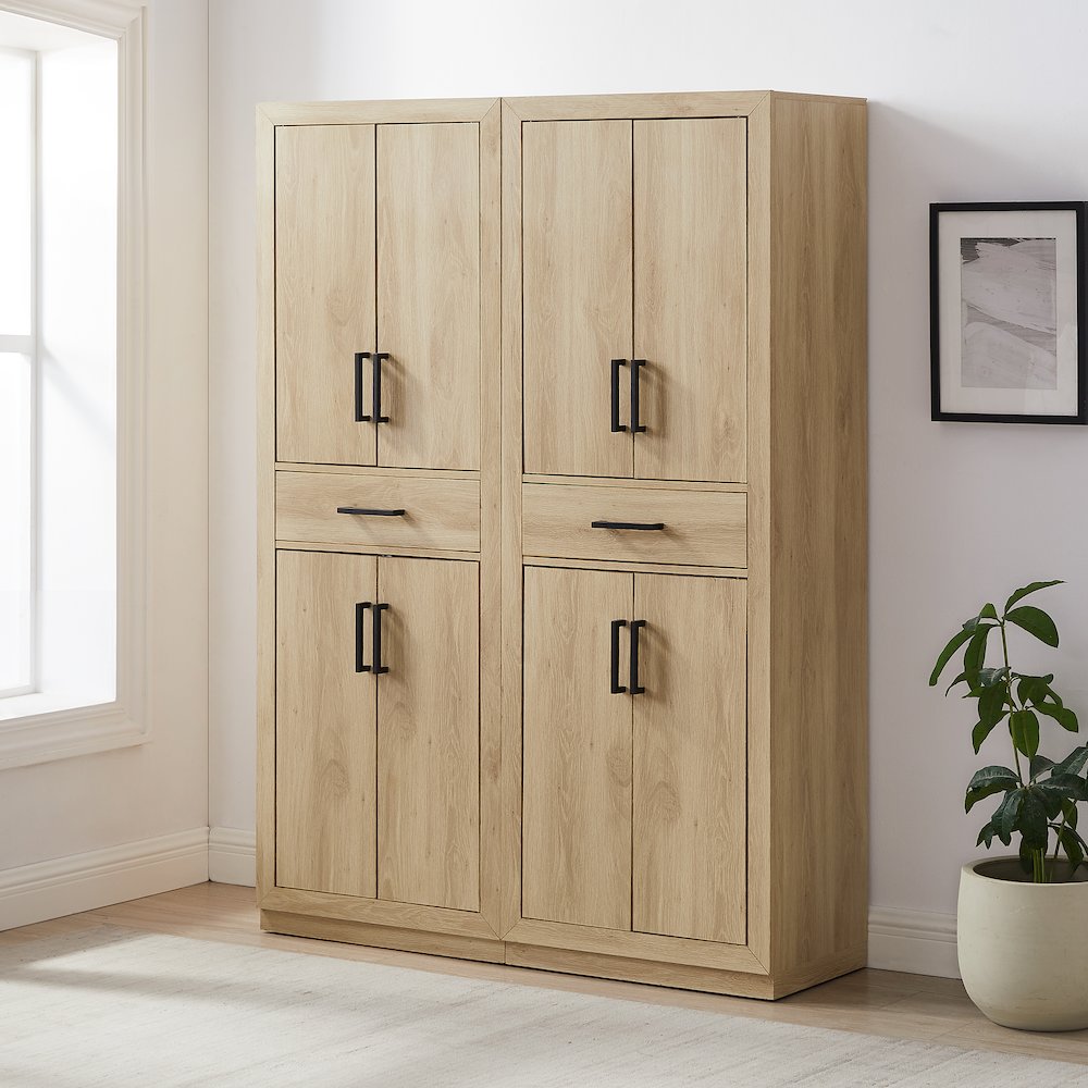 Isla 2-Piece Kitchen Storage Pantry Set - 2 Pantries