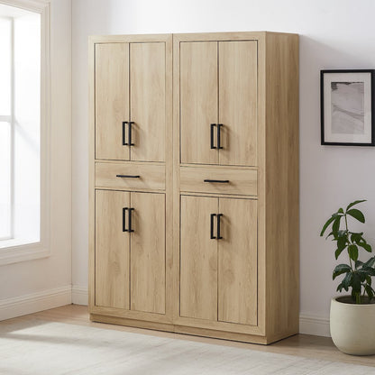 Isla 2-Piece Kitchen Storage Pantry Set - 2 Pantries