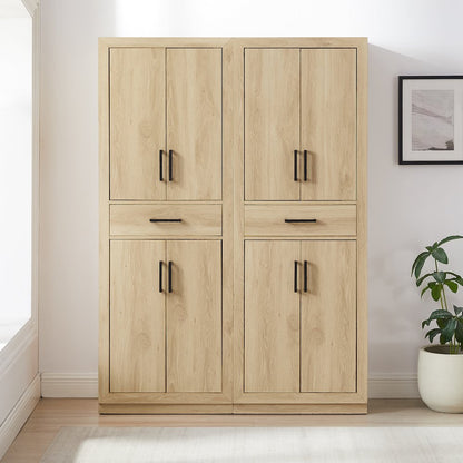 Isla 2-Piece Kitchen Storage Pantry Set - 2 Pantries
