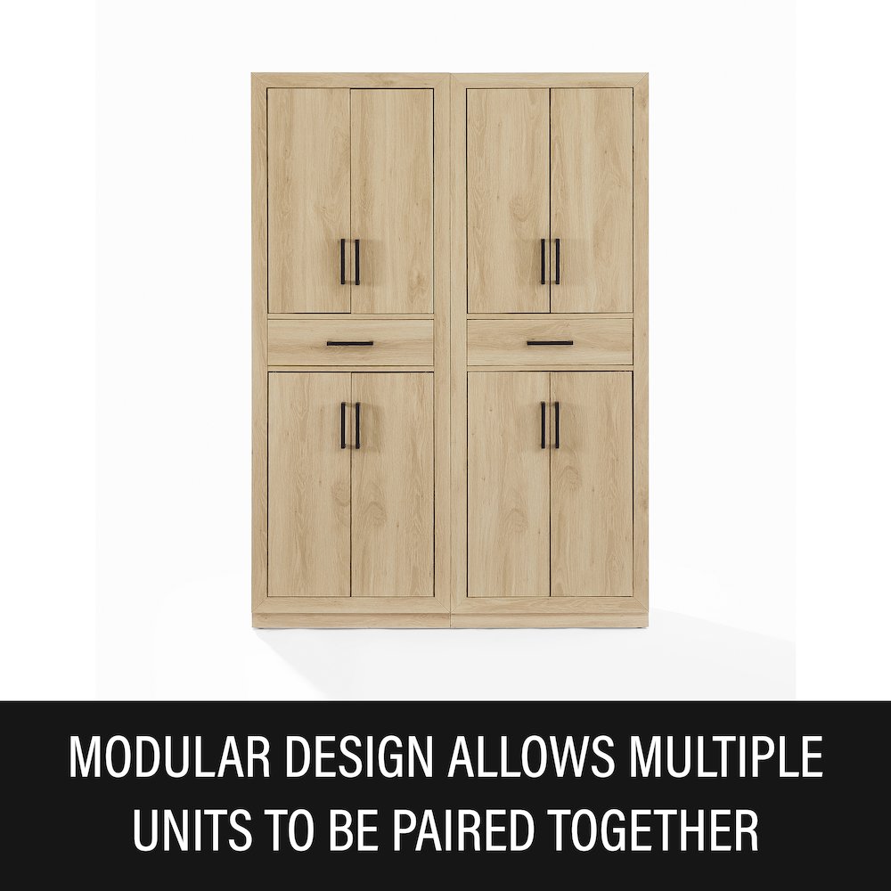 Isla 2-Piece Kitchen Storage Pantry Set - 2 Pantries