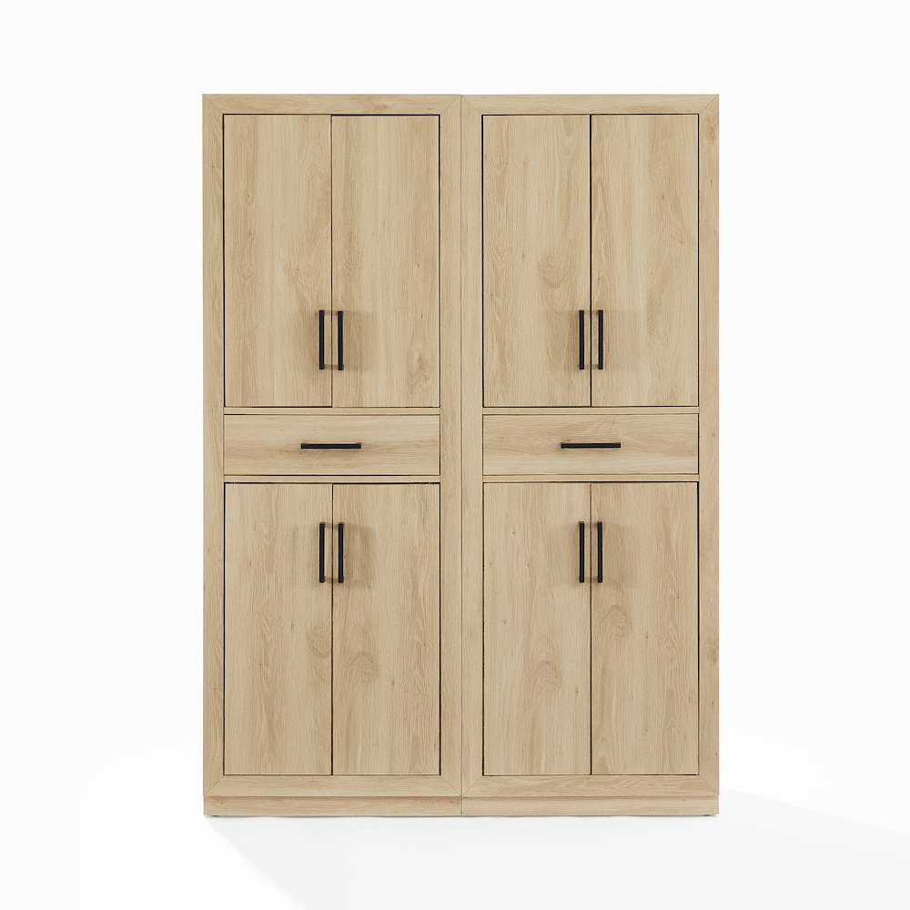 Isla 2-Piece Kitchen Storage Pantry Set - 2 Pantries