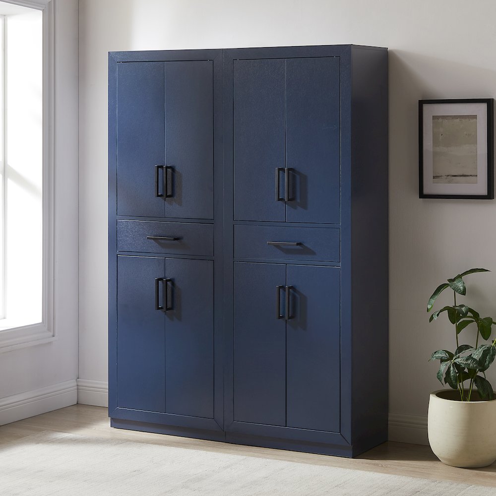 Isla 2-Piece Kitchen Storage Pantry Set - 2 Pantries