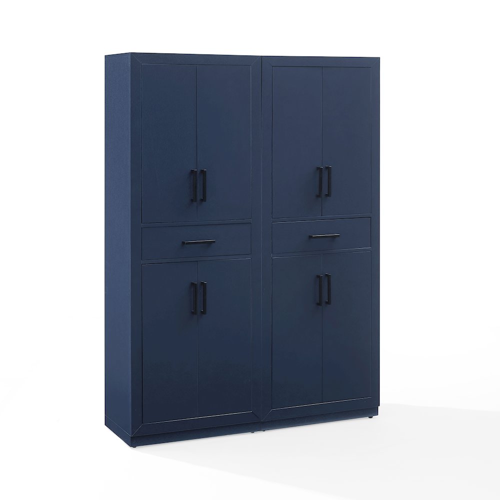 Isla 2-Piece Kitchen Storage Pantry Set - 2 Pantries
