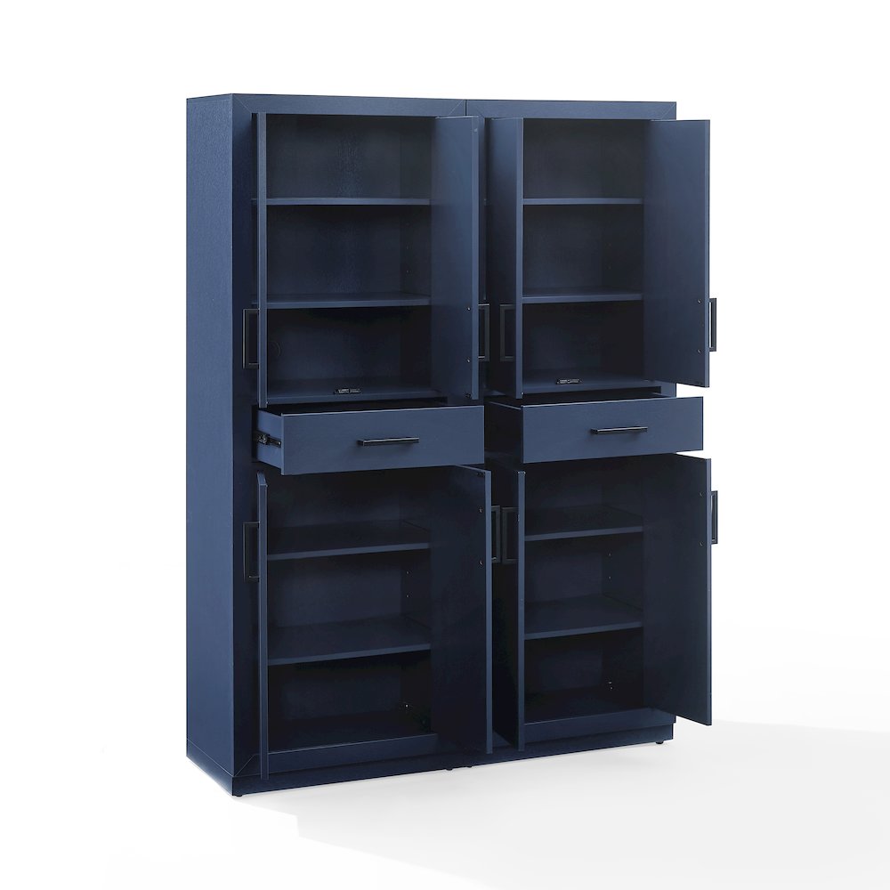 Isla 2-Piece Kitchen Storage Pantry Set - 2 Pantries