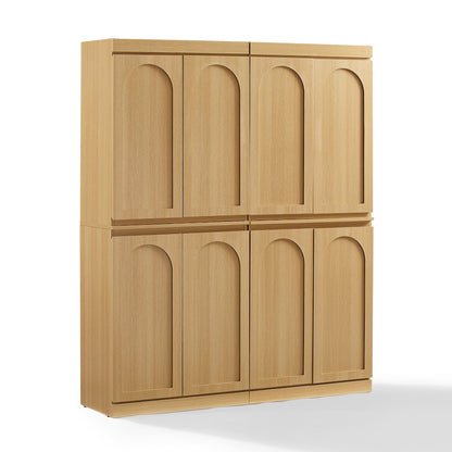 Marco 2-Piece Kitchen Pantry Storage Cabinet Set - 2 Pantries