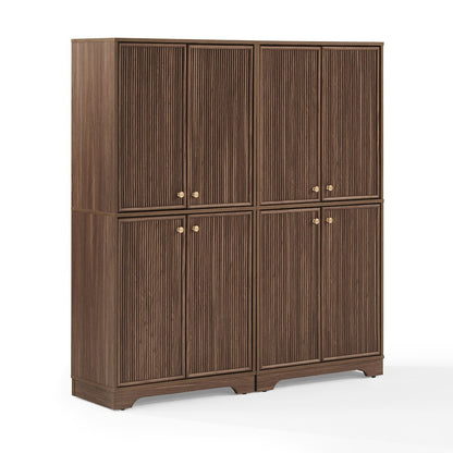 Naomi 2-Piece Kitchen Storage Pantry Set - 2 Pantries