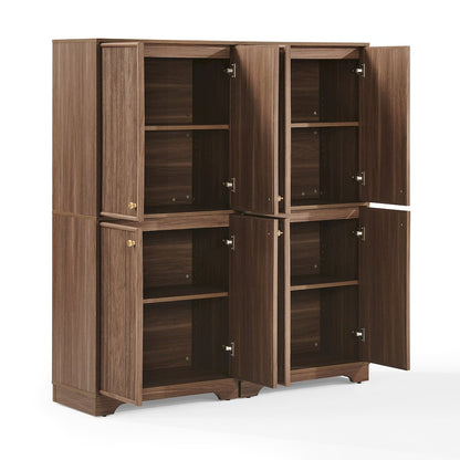 Naomi 2-Piece Kitchen Storage Pantry Set - 2 Pantries