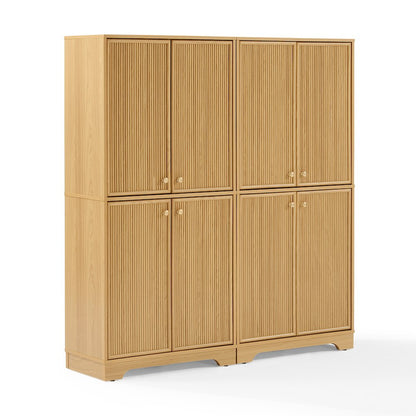 Naomi 2-Piece Kitchen Storage Pantry Set - 2 Pantries