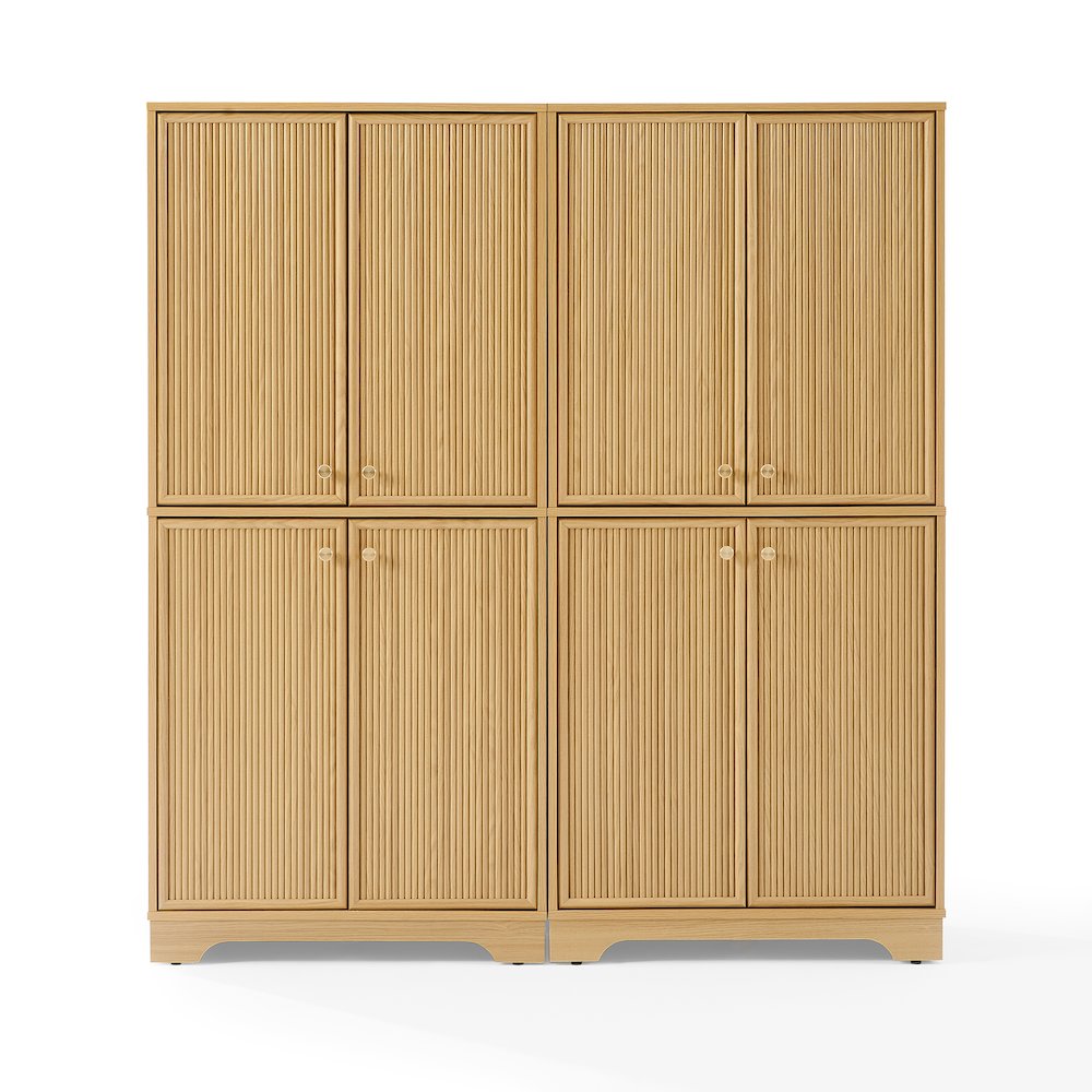 Naomi 2-Piece Kitchen Storage Pantry Set - 2 Pantries