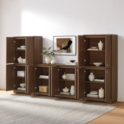 Naomi 3-Piece Entertainment Center - Sideboard & 2 Pantries