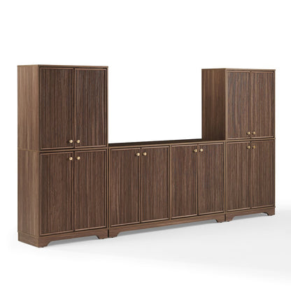 Naomi 3-Piece Entertainment Center - Sideboard & 2 Pantries