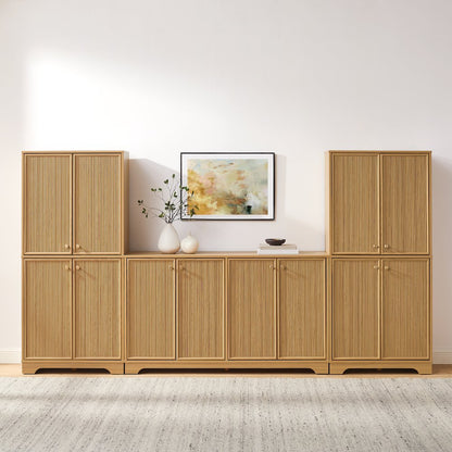 Naomi 3-Piece Entertainment Center - Sideboard & 2 Pantries