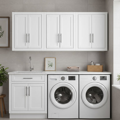 Savannah 3Pc Wall Storage Cabinet - 3 Wall Cabinets