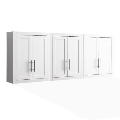 Savannah 3Pc Wall Storage Cabinet - 3 Wall Cabinets