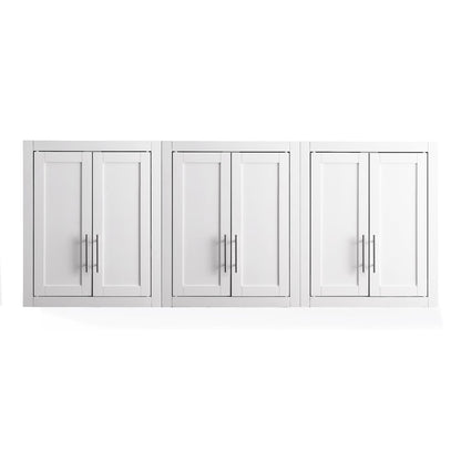 Savannah 3Pc Wall Kitchen Storage Cabinet - 3 Wall Cabinets