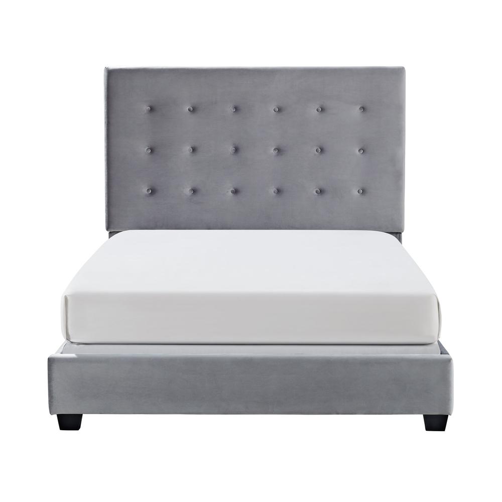 Reston Upholstered King Bed - Headboard, Footboard, Rails