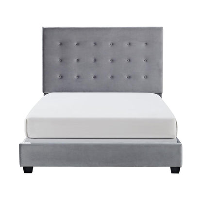 Reston Upholstered King Bed - Headboard, Footboard, Rails