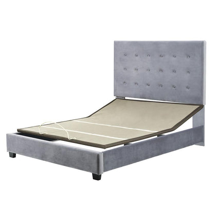 Reston Upholstered King Bed - Headboard, Footboard, Rails
