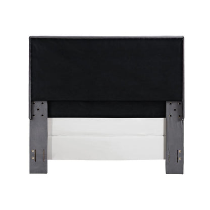 Reston Upholstered King Bed - Headboard, Footboard, Rails