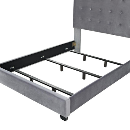 Reston Upholstered King Bed - Headboard, Footboard, Rails